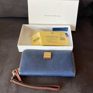 Dooney and Bourke Blue Wallet